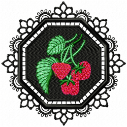 Strawberry Embroidery Design 12 Strawberry Embroidery Design 12